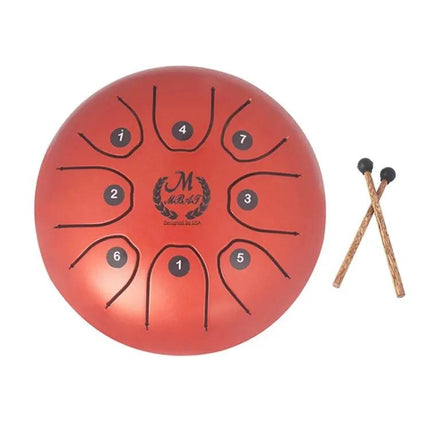 MEIBEITE Steel Tongue Drum for Daily Home Relaxation Sessions