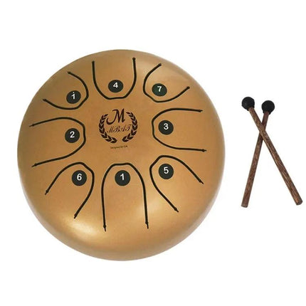 MEIBEITE Steel Tongue Drum for Daily Home Relaxation Sessions