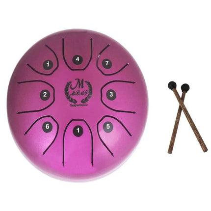 MEIBEITE Steel Tongue Drum for Daily Home Relaxation Sessions