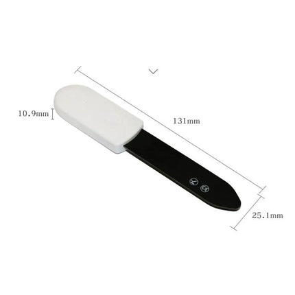 Easy-to-Use Soil Moisture Meter for Plants and Gardening Care compact probe with measurements shown, three-color indicator, black probe and white handle