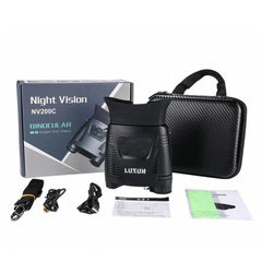 Night Vision Binoculars with HD Camera and Infrared Capabilities for Photo and Video Recording