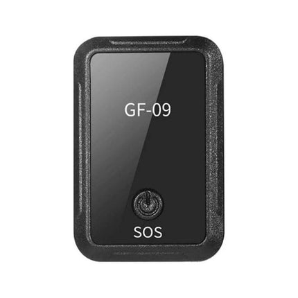 GF09 Portable GPS Tracker for Children and Pet Safety - compact GF-09 tracker with SOS button for backpacks and collars