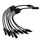 1 Pair MC4 Five-way Y Type