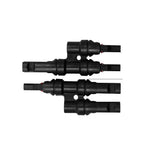 1 Pair MC4 Three-way T Type