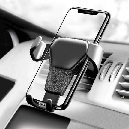 EMIUP Car Air Vent Gravity Phone Holder For Easy In Car Use - universal ABS gravity vent mount holding smartphone securely for navigation and hands-free calls