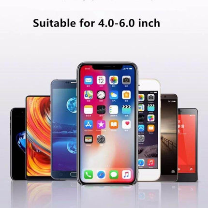EMIUP Car Air Vent Gravity Phone Holder For Easy In Car Use showing compatible 4.0-6.0 inch smartphones in vent mount display