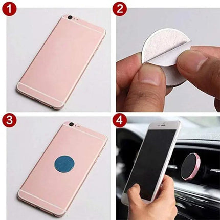 Set of 20 Metal Disks for Universal Magnetic Car Phone Holders | Syndmart