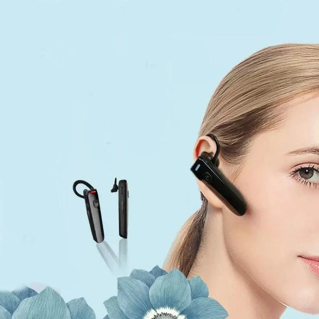 Mini Ear Hook Wireless Bluetooth Walkie Talkie for Outdoor Use – compact 70mm hands-free ear hook for hiking, camping and team communication