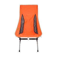 Portable Height-Adjustable Folding Outdoor Chair for Camping and Fishing