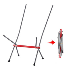 Portable Height-Adjustable Folding Outdoor Chair for Camping and Fishing