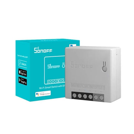 Sonoff Dual-Control WiFi Smart Switch for Home Automation Control compact Wi‑Fi relay module with eWeLink app and voice control
