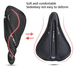 Ultimate Comfort Gel Saddle Cover for Biking Adventures