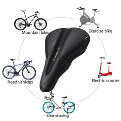 Ultimate Comfort Gel Saddle Cover for Biking Adventures