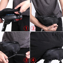 Ultimate Comfort Gel Saddle Cover for Biking Adventures