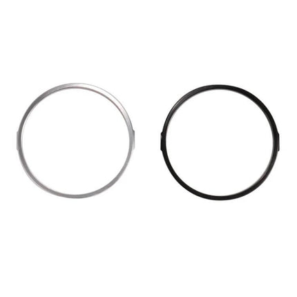 7 Inch Motorcycle Headlight Ring Bracket Black Easy Install - CNC-machined black headlight ring bracket for 7-inch motorcycle, rust-resistant, easy install
