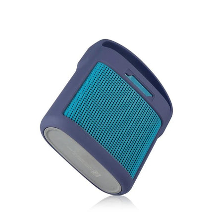Bose Silicone Protective Cover For Portable Speaker Daily Travel blue silicone case with carabiner and accessible ports
