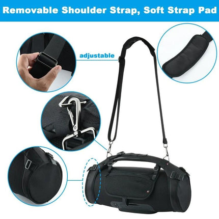 JBL Boombox Padded Carry Bag For Everyday Outings And Travel with removable adjustable shoulder strap and soft pad 100