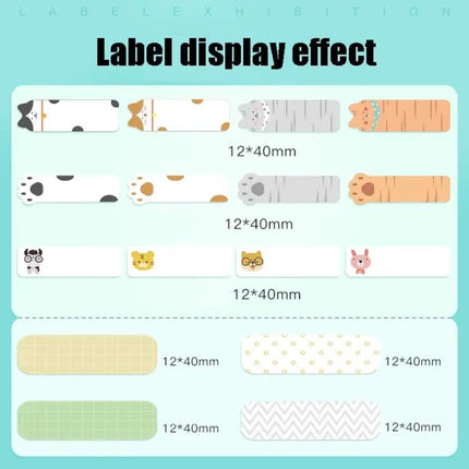 Thermal Stickers for NIIMBOT D11 Printer: Cosmetic Labels