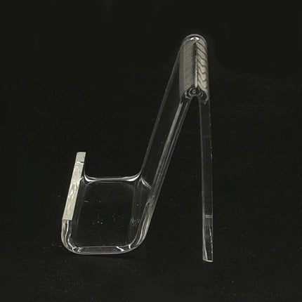 Acrylic Stand for Displaying Mobile Phones in Shops, 10-Pack - clear acrylic phone display stand for retail counters and shelves