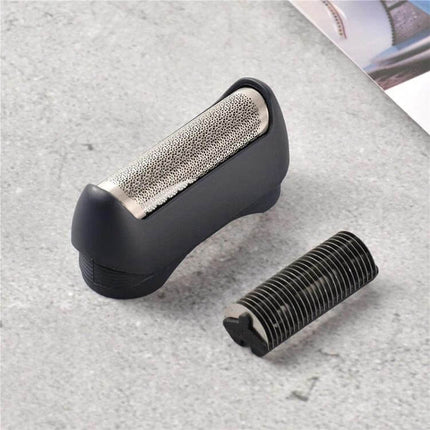 Braun Shaver Head Replacement Set For Everyday Grooming - ABS replacement head and cutter for 1000-series shavers, lightweight durable grooming part