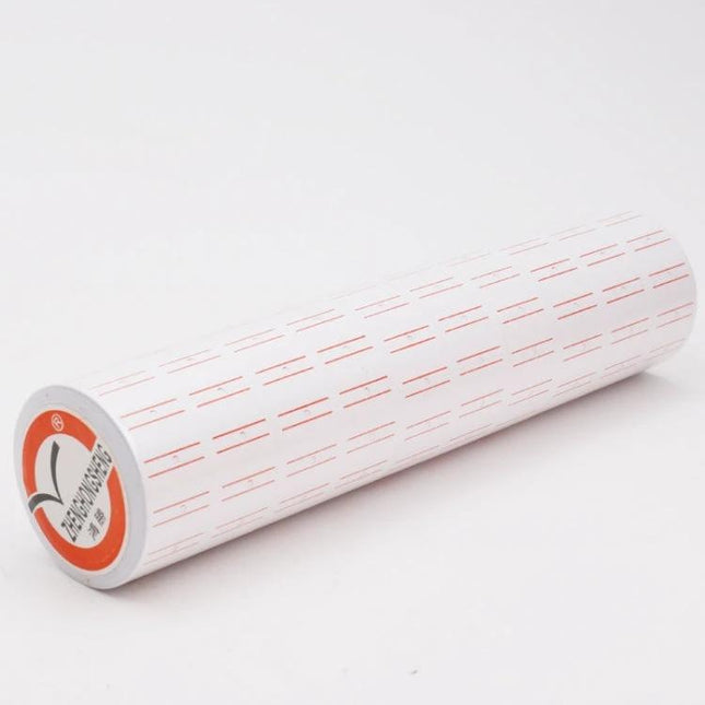 Supermarket Price Label Paper with Assorted Colors for Coding Tasks roll of adhesive price labels in assorted colors for retail coding and pricing