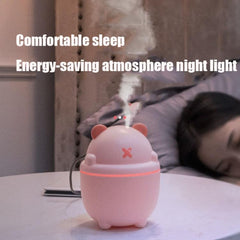 Portable USB Mini Humidifier and Aroma Diffuser for Home, Office, and Car