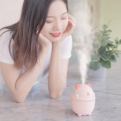 Portable USB Mini Humidifier and Aroma Diffuser for Home, Office, and Car