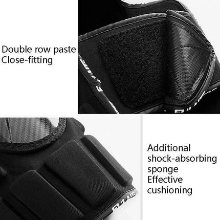 SULAITE Off Road Knee And Elbow Pads For Motorcycle Riding close-fitting straps and shock-absorbing sponge for effective cushioning