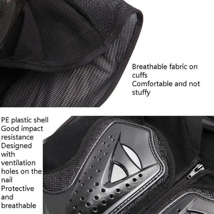 Sulaite Sleeveless Riding Protective Vest for Cycling and Skating Sizes M to XXXL