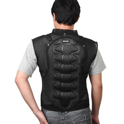 Sulaite Sleeveless Riding Protective Vest for Cycling and Skating Sizes M to XXXL