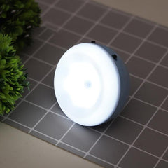 Smart Sensor LED Night Light - USB Rechargeable Magnetic Wall Lamp with Human Body Detection