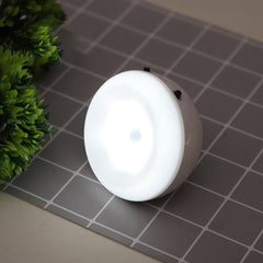 Smart Sensor LED Night Light - USB Rechargeable Magnetic Wall Lamp with Human Body Detection