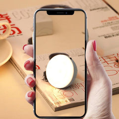 Smart Sensor LED Night Light - USB Rechargeable Magnetic Wall Lamp with Human Body Detection