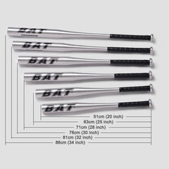 Aluminum Alloy Softball and Baseball Bat - Multiple Lengths Available