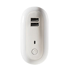 LED Dimmable Night Light with Remote Control and USB Port for Bedroom, CN Plug