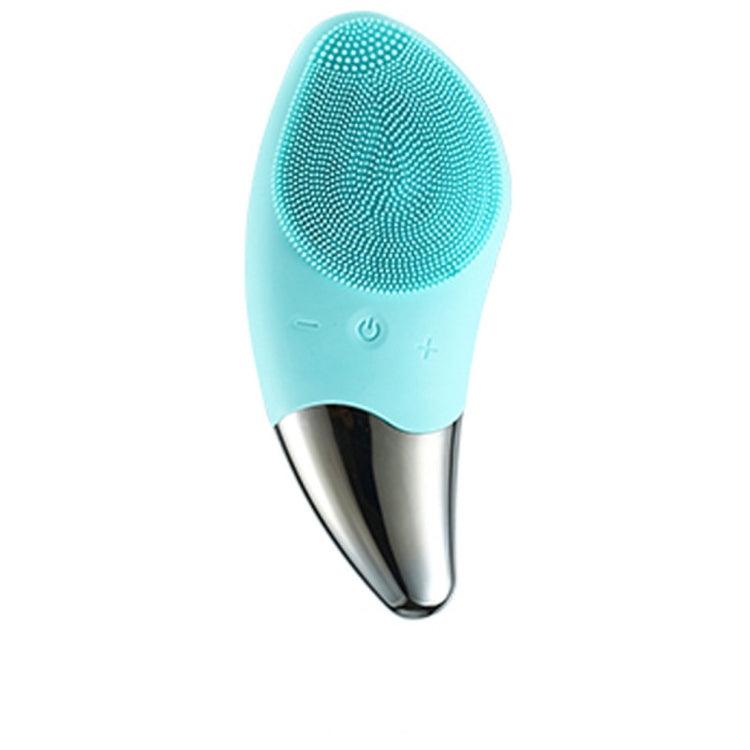 Silicone Ultrasonic Facial Cleansing Brush with Deep Cleansing and Massage Functions