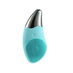 Silicone Ultrasonic Facial Cleansing Brush with Deep Cleansing and Massage Functions