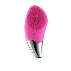 Silicone Ultrasonic Facial Cleansing Brush with Deep Cleansing and Massage Functions