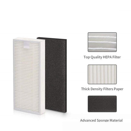 Replacement Main Brush and Filter for Eufy RoboVac Models - HEPA and sponge filters replacement kit