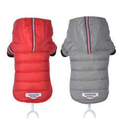 Cozy Waterproof Down Jacket with Hoodie for Small to Medium Dogs and Puppies