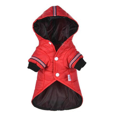 Cozy Waterproof Down Jacket with Hoodie for Small to Medium Dogs and Puppies