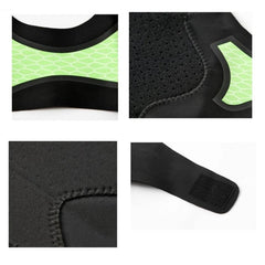 Chevillère de sport en néoprène, support fixe de compression de la cheville, sangle de protection