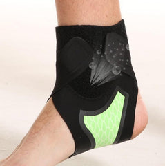 Neoprene Ankle Compression Support with Protective Strap for Sports Activities