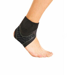 Neoprene Ankle Compression Support with Protective Strap for Sports Activities