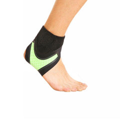 Chevillère de sport en néoprène, support fixe de compression de la cheville, sangle de protection