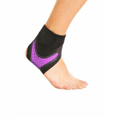 Neoprene Ankle Compression Support with Protective Strap for Sports Activities