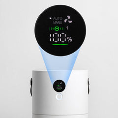 Portable Negative Ion Air Purifier for Home: Smoke and Formaldehyde Removal with Disinfection功能