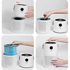 Portable Negative Ion Air Purifier for Home: Smoke and Formaldehyde Removal with Disinfection功能