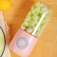 Compact USB Rechargeable Juicer - Multi-Function Portable Blender for Home Use