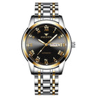 Between Gold Black Surface
